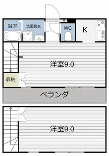 ヴィクトワール参番館の間取り