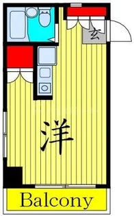 アート石山【3階】の間取り