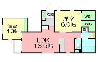Maison du Bonheur【1階】の間取り