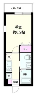 NSGATE江北1【3階】の間取り