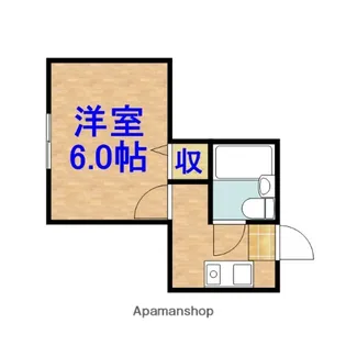 リバーストーンII【2階】の間取り
