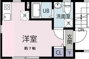 VISTA大森山王【3階】の間取り