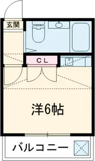 ボナール阿佐ヶ谷【1階】の間取り