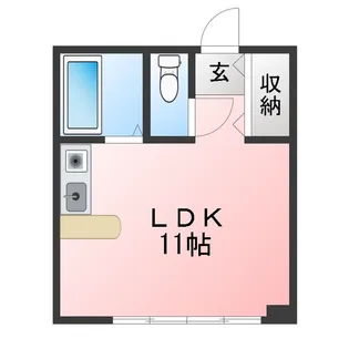 コア・ロード【3階】の間取り