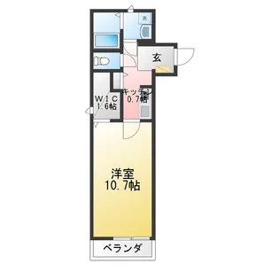 モアドマーニ【3階】の間取り
