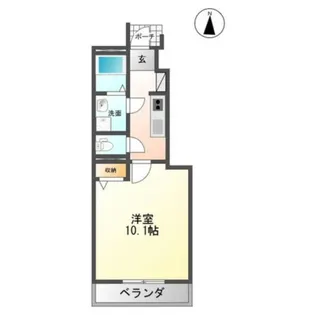 オアシス【1階】の間取り