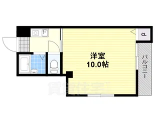 ミドゥスジ堺2【2階】の間取り