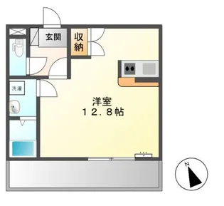 グランアシューレ【1階】の間取り