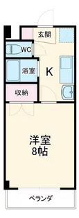 KISMET浦安【2階】の間取り