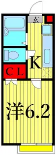 クレアーレ瑞江IV【1階】の間取り