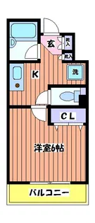 アーバンコア・カサイ【4階】の間取り