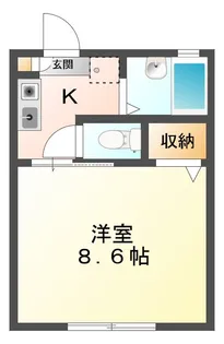 リヴェール鈴鹿 C【1階】の間取り