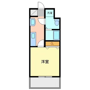 1Kの間取り画像