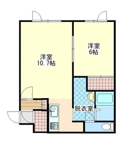 アポロ【2階】の間取り