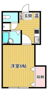 ベレーザ青山B【2階】の間取り