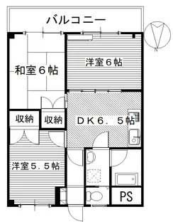 伊勢崎ヴィレッヂ【4階】の間取り