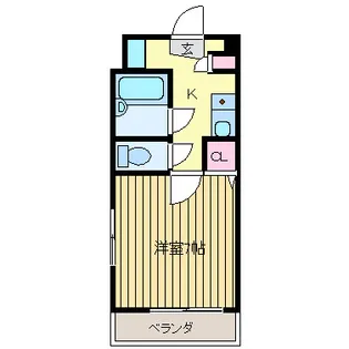 ハイツレマン【1階】の間取り
