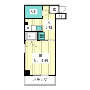 コーポ ミツムラ【2階】の間取り