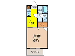 ライオンズ17【1階】の間取り