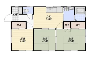 埼玉県狭山市根岸1【一戸建】の間取り