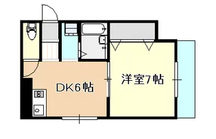 岡山県倉敷市東町【マンション】の間取り