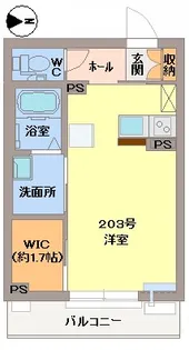 アドラシオン津島【2階】の間取り