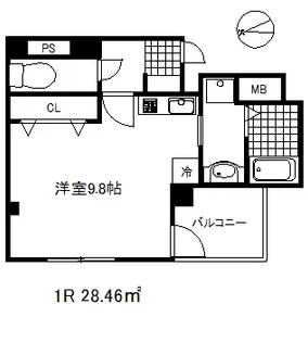 マイファーレ神戸【7階】の間取り