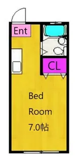 メゾンドール【2階】の間取り