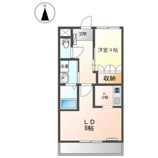 フェリーチェIII【1階】の間取り