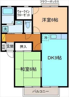 サンビレッジ金沢【2階】の間取り