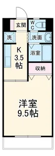 SエステートII【3階】の間取り
