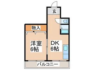 田伏マンション【3階】の間取り