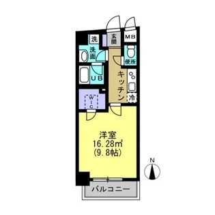 アガサ【4階】の間取り