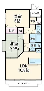 アーバンレジデンス【1階】の間取り
