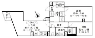 アイディ西馬込12の間取り