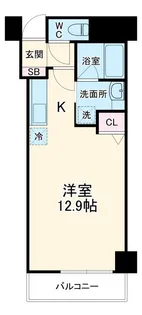 アクシア八芳【4階】の間取り
