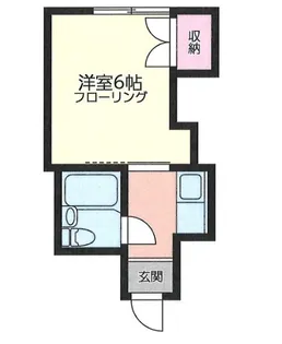 コーポプチピナール【2階】の間取り