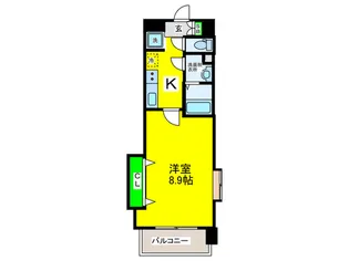 Luxe難波西III【7階】の間取り