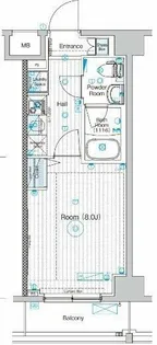 フュージョナル東墨田【2階】の間取り