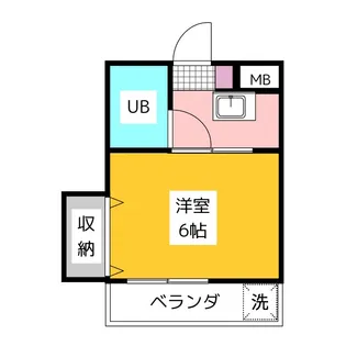 FLATイナガキ【4階】の間取り