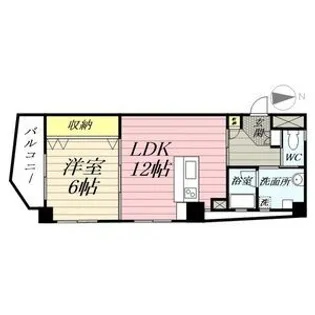 タウンコート三幸【3階】の間取り