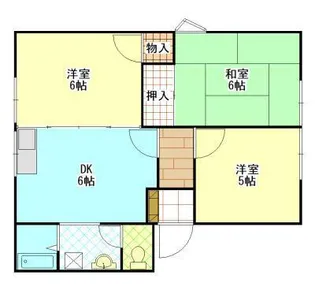 オカザキ146【1階】の間取り