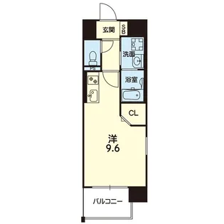 mon reve大江【8階】の間取り