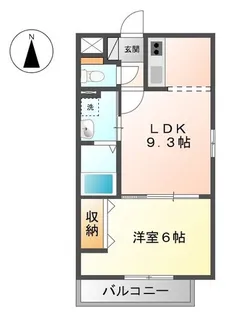 San heights(サンハイツ)【1階】の間取り