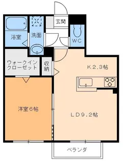 フィカーサ カナハ【1階】の間取り