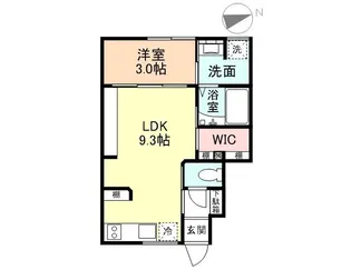 LAPIS CORAL【1階】の間取り