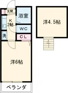 エトワールひばりヶ丘B棟【3階】の間取り