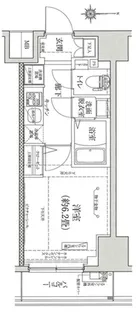 ルフレプレミアム横浜リーヴァ【3階】の間取り