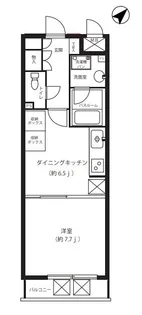 エクメーネ日本橋【3階】の間取り