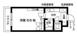 ウィルトゥース瑞穂【1階】の間取り